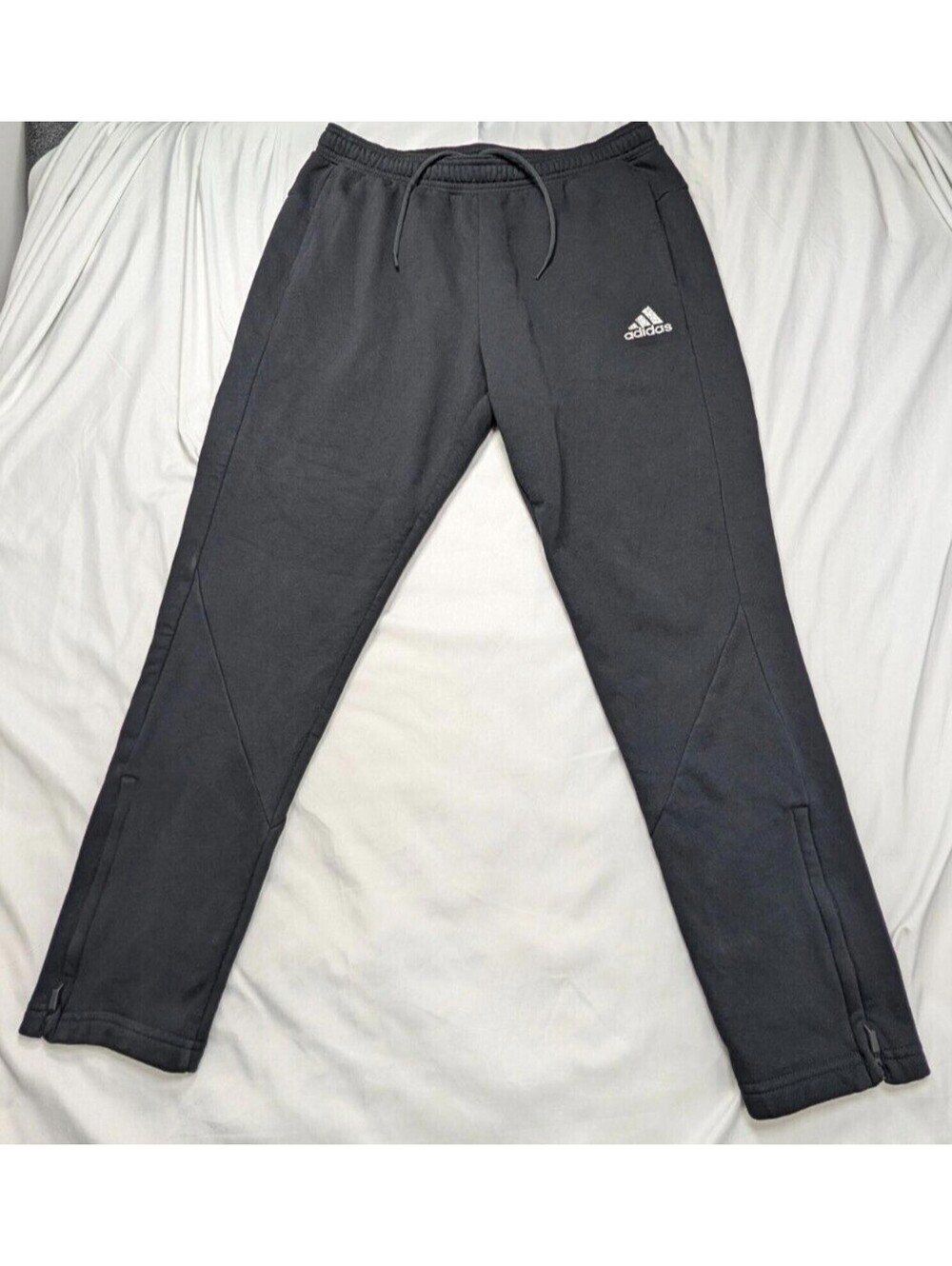 Adidas Sweatpants Men's XL Camouflage Logo Black Tapered HN2868 Jogger